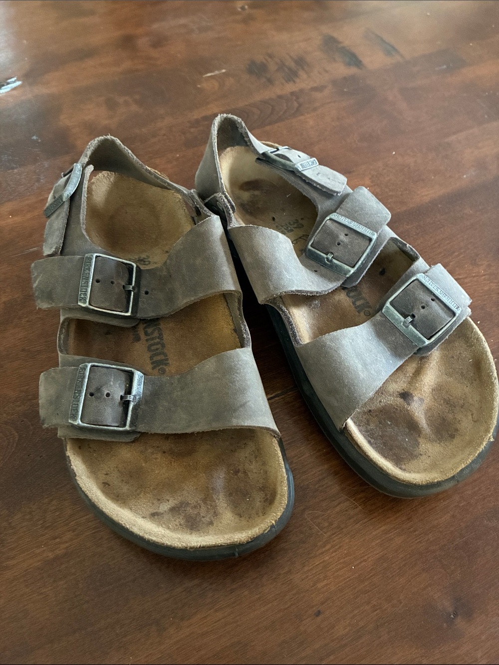 Birkenstock Milano Rugged in oiled leather